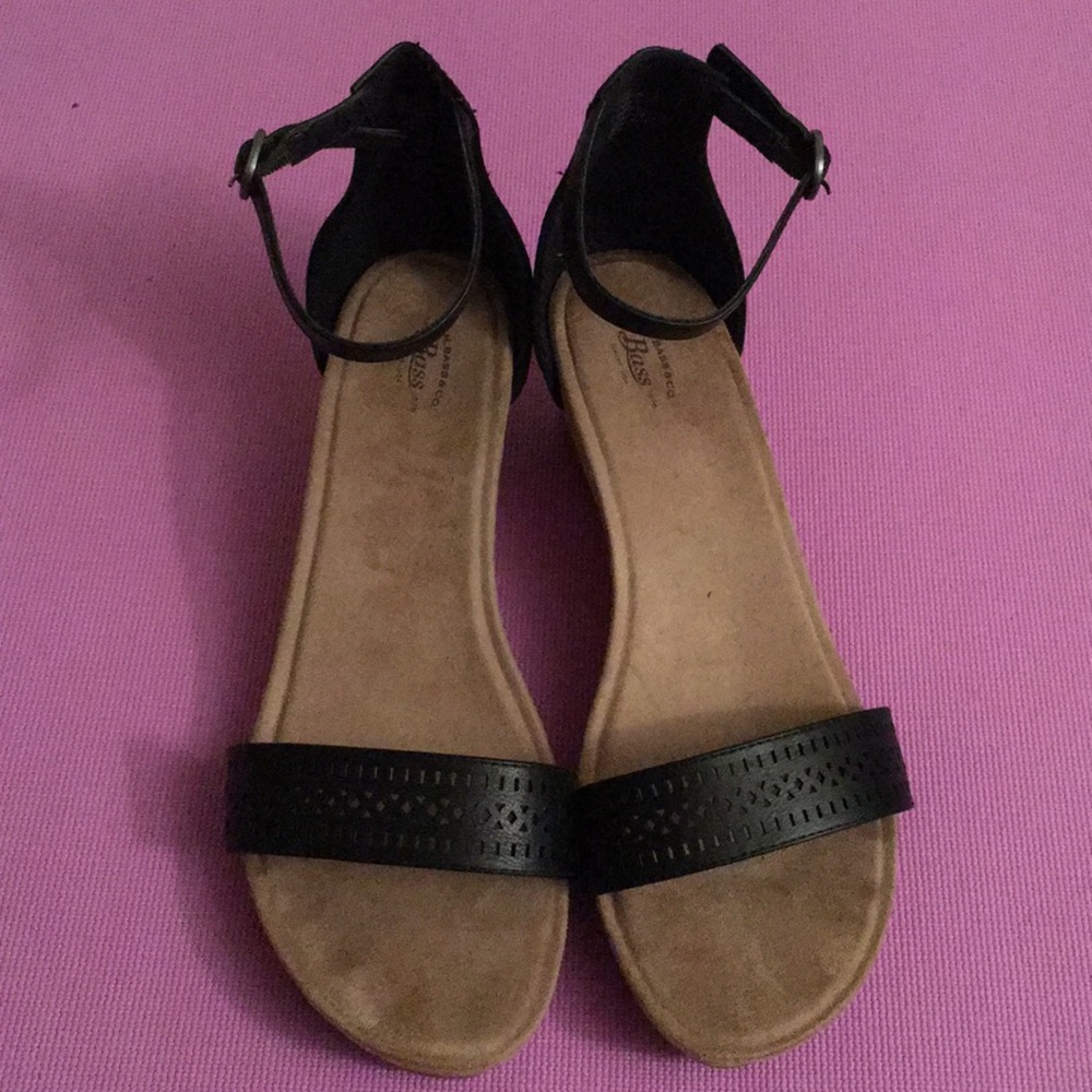 Bass Wedged Sandals